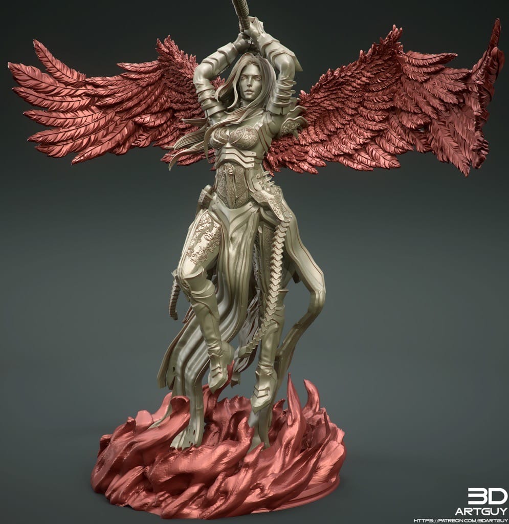 P站图纸印象馆 3DArtGuy 疯狂天使 3DArtGuy 疯狂天使