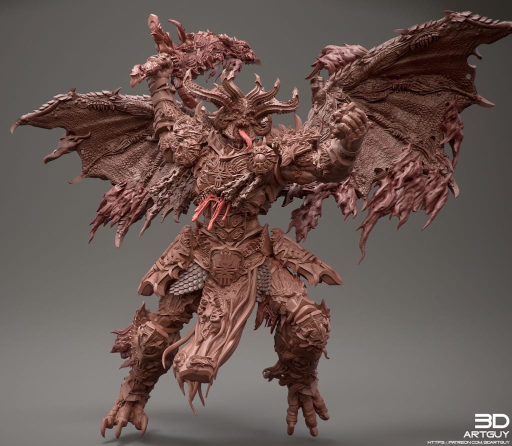 P站图纸印象馆 3DArtGuy Fantasy Characters 2022年5月 3DArtGuy Fantasy Characters 2022年5月