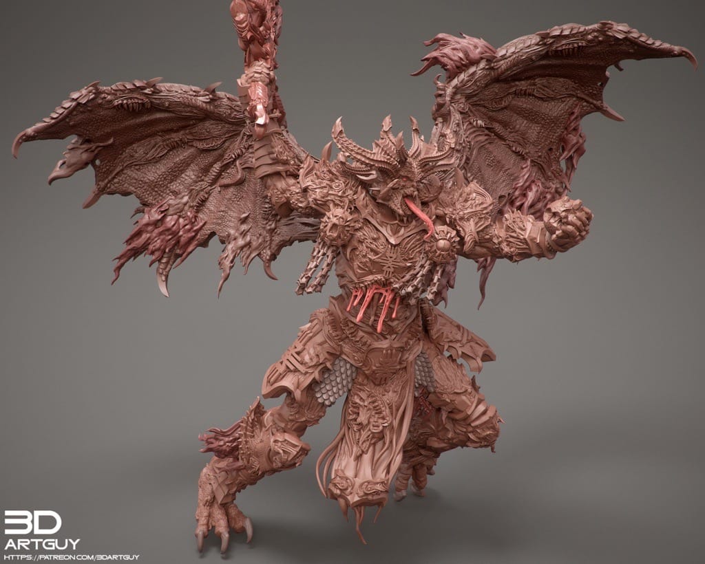 P站图纸印象馆 3DArtGuy Fantasy Characters 2022年5月 3DArtGuy Fantasy Characters 2022年5月
