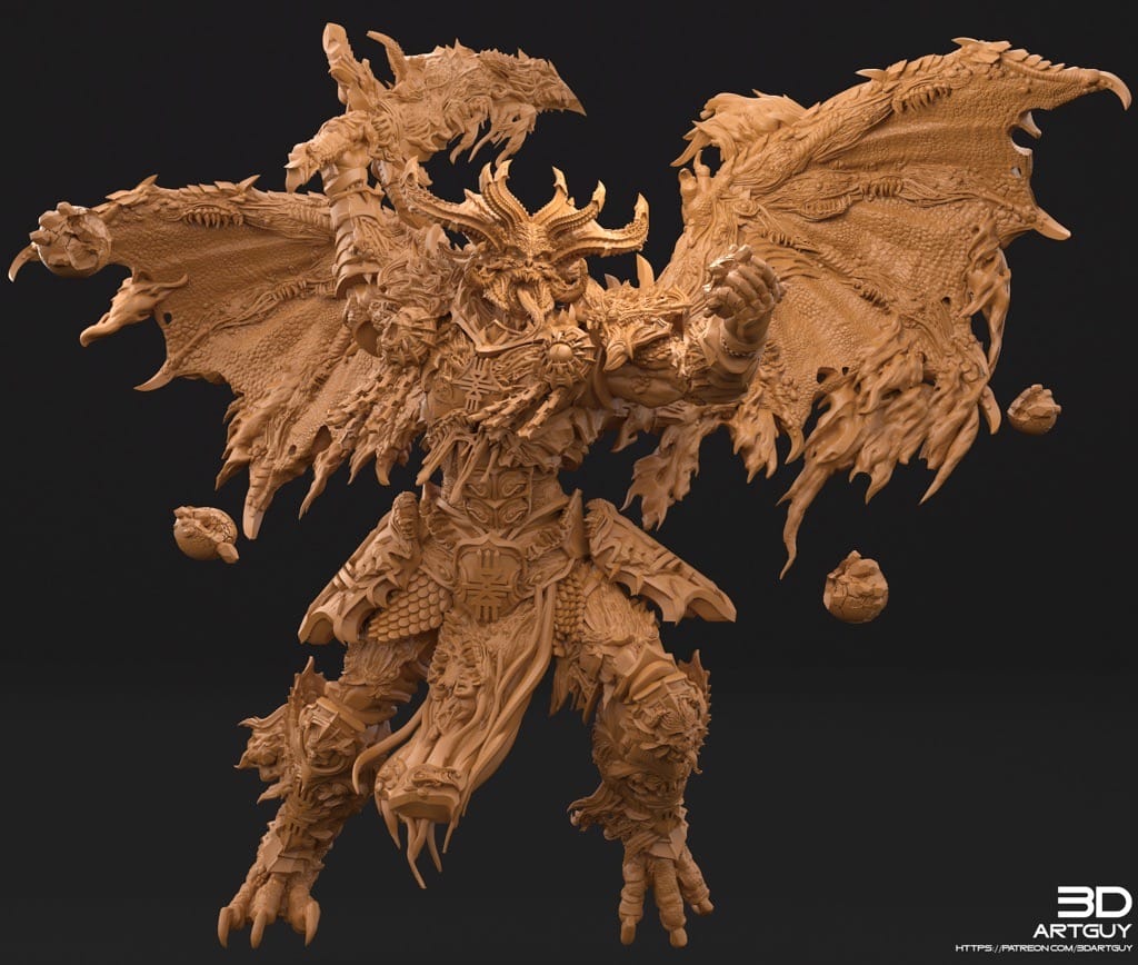 P站图纸印象馆 3DArtGuy Fantasy Characters 2022年5月 3DArtGuy Fantasy Characters 2022年5月
