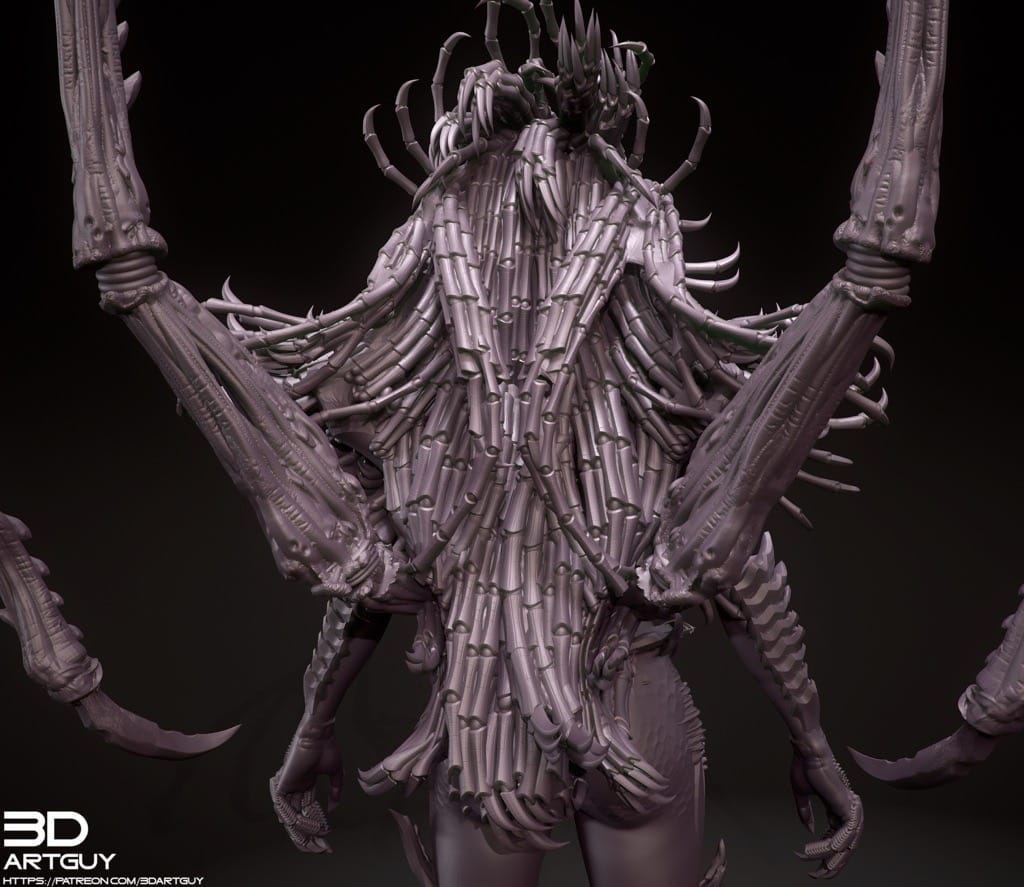 P站图纸印象馆 3DArtGuy 人类外星人混血儿 3DArtGuy 人类外星人混血儿