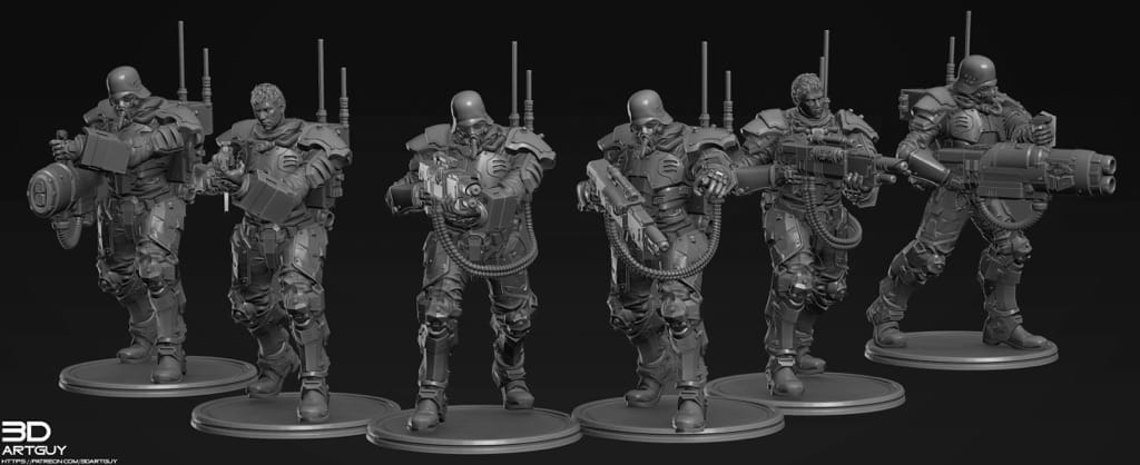 P站图纸印象馆 3DArtGuy图纸包 3DArtGuy图纸包