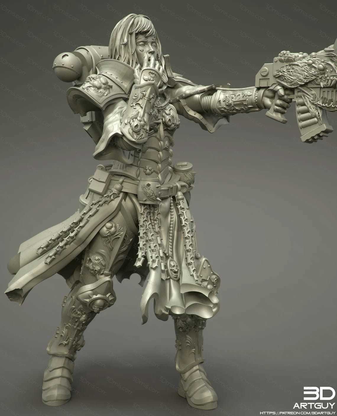 3DArtGuy 昏昏欲睡的战士