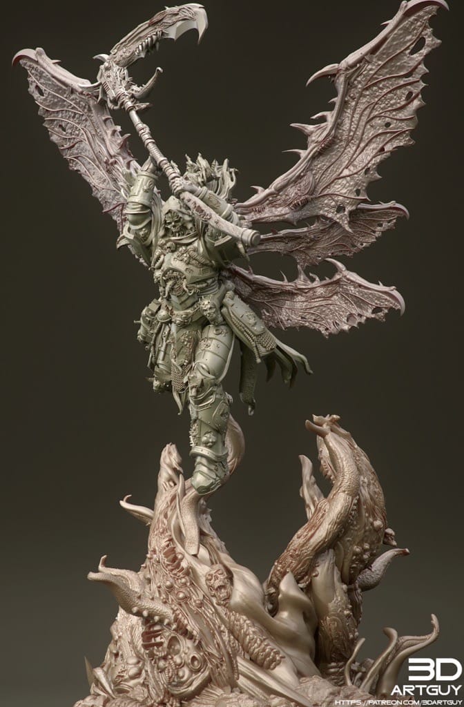 P站图纸印象馆 3DArtGuy 魔兽世界 Diseased Reaper 3DArtGuy 魔兽世界 Diseased Reaper