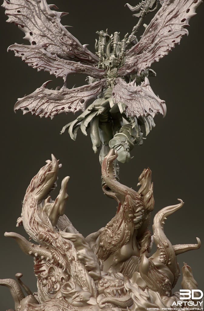 P站图纸印象馆 3DArtGuy 魔兽世界 Diseased Reaper 3DArtGuy 魔兽世界 Diseased Reaper