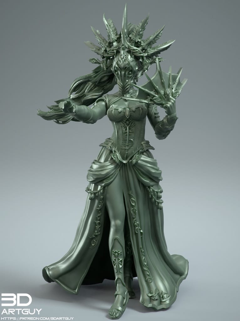 P站图纸印象馆 3DArtGuy Space Elf 3DArtGuy Space Elf