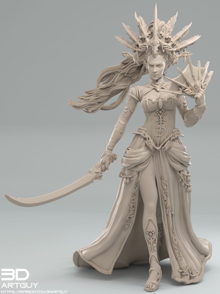 P站图纸印象馆 3DArtGuy Space Elf 3DArtGuy Space Elf