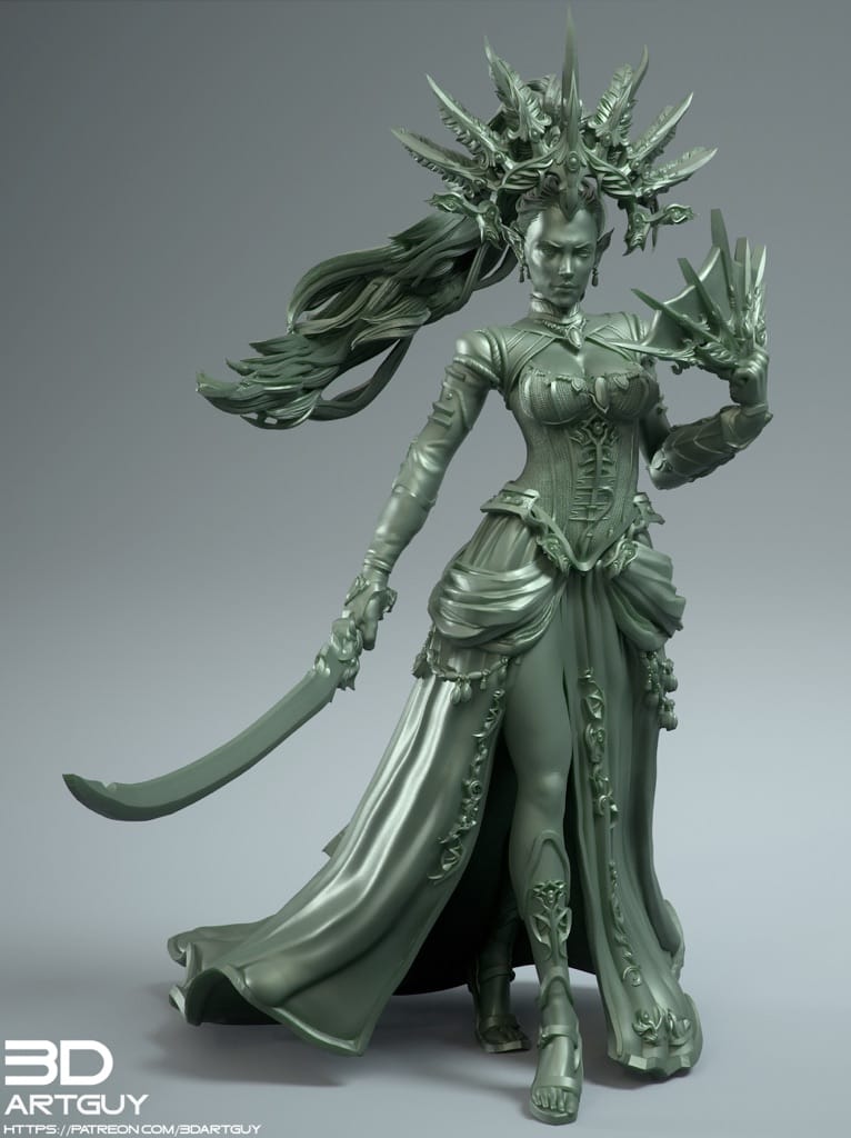 P站图纸印象馆 3DArtGuy Space Elf 3DArtGuy Space Elf