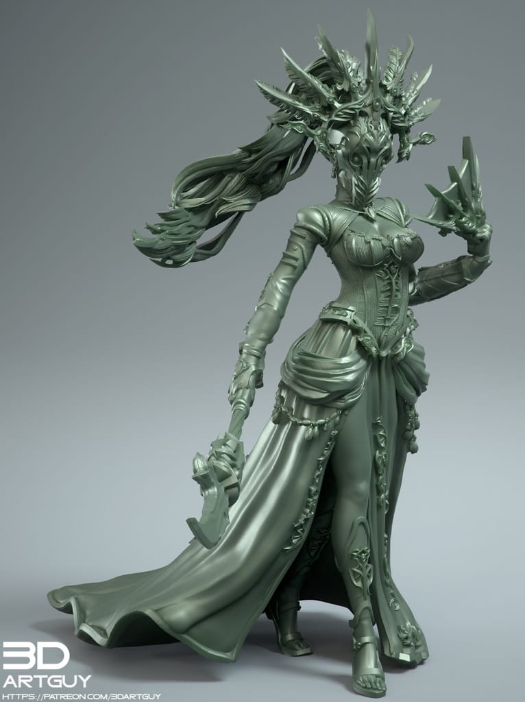 P站图纸印象馆 3DArtGuy Space Elf 3DArtGuy Space Elf