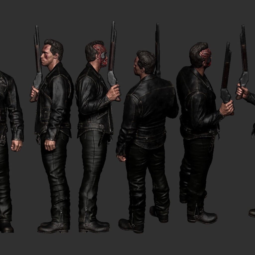 P站图纸印象馆 CA3D 终结者 CA3D 终结者