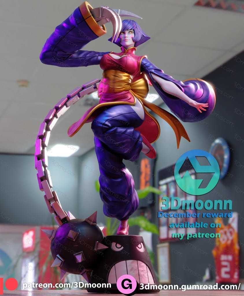 3Dmoonn 魔域幽灵 Hsien