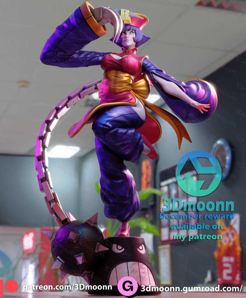 3Dmoonn 魔域幽灵 Hsien