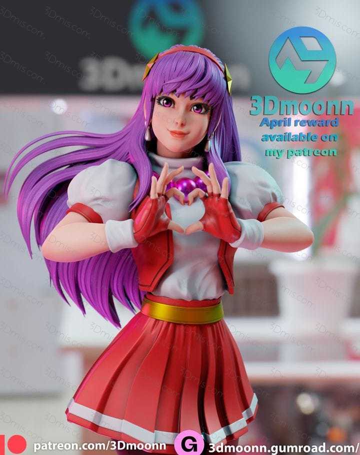 3Dmoonn KOF 拳皇 麻宫雅典娜