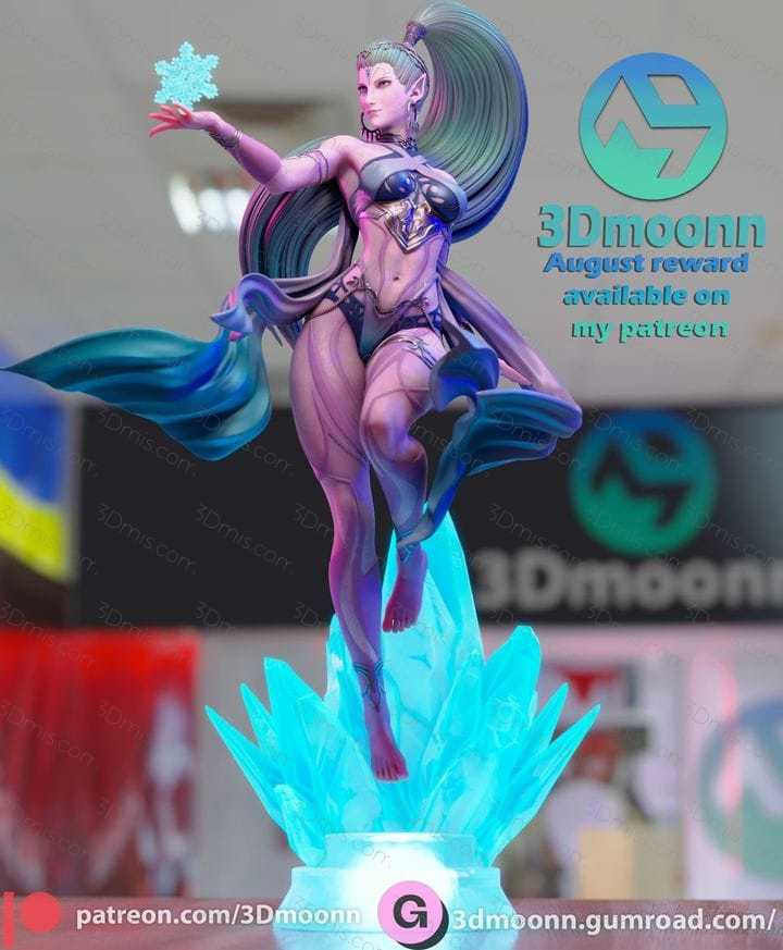 3Dmoonn 最终幻想 希瓦