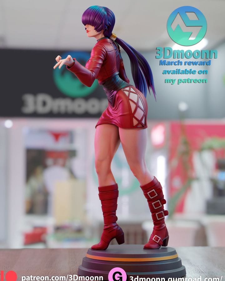 P站图纸印象馆 3Dmoonn KOF 拳皇夏尔米 3Dmoonn KOF 拳皇夏尔米