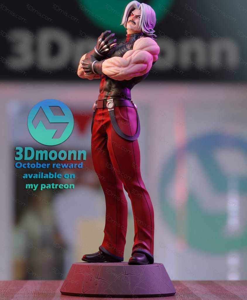 P站图纸印象馆 3Dmoonn 拳皇 卢卡尔·伯恩斯坦 3Dmoonn 拳皇 卢卡尔·伯恩斯坦