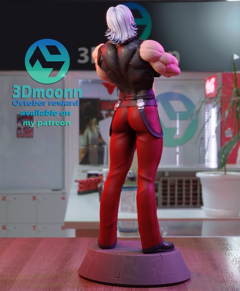 P站图纸印象馆 3Dmoonn 拳皇 卢卡尔·伯恩斯坦 3Dmoonn 拳皇 卢卡尔·伯恩斯坦