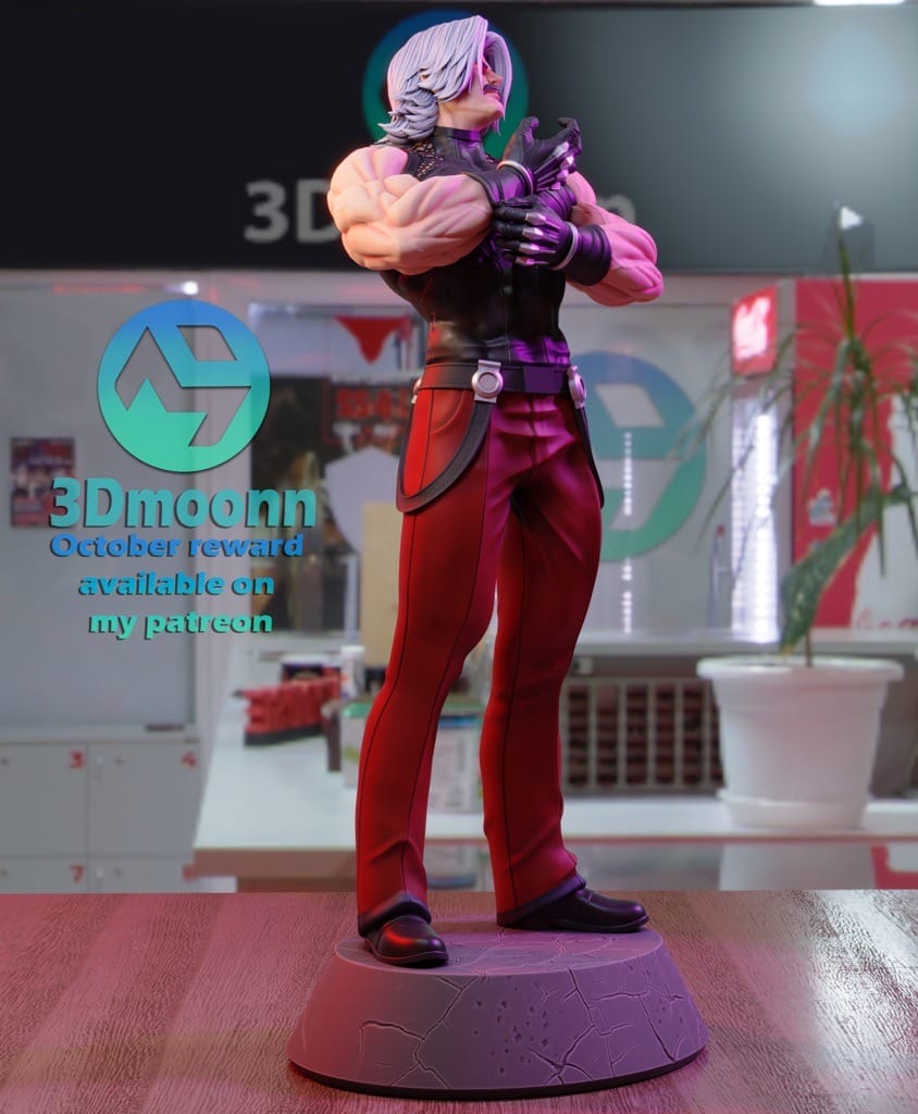 P站图纸印象馆 3Dmoonn 拳皇 卢卡尔·伯恩斯坦 3Dmoonn 拳皇 卢卡尔·伯恩斯坦