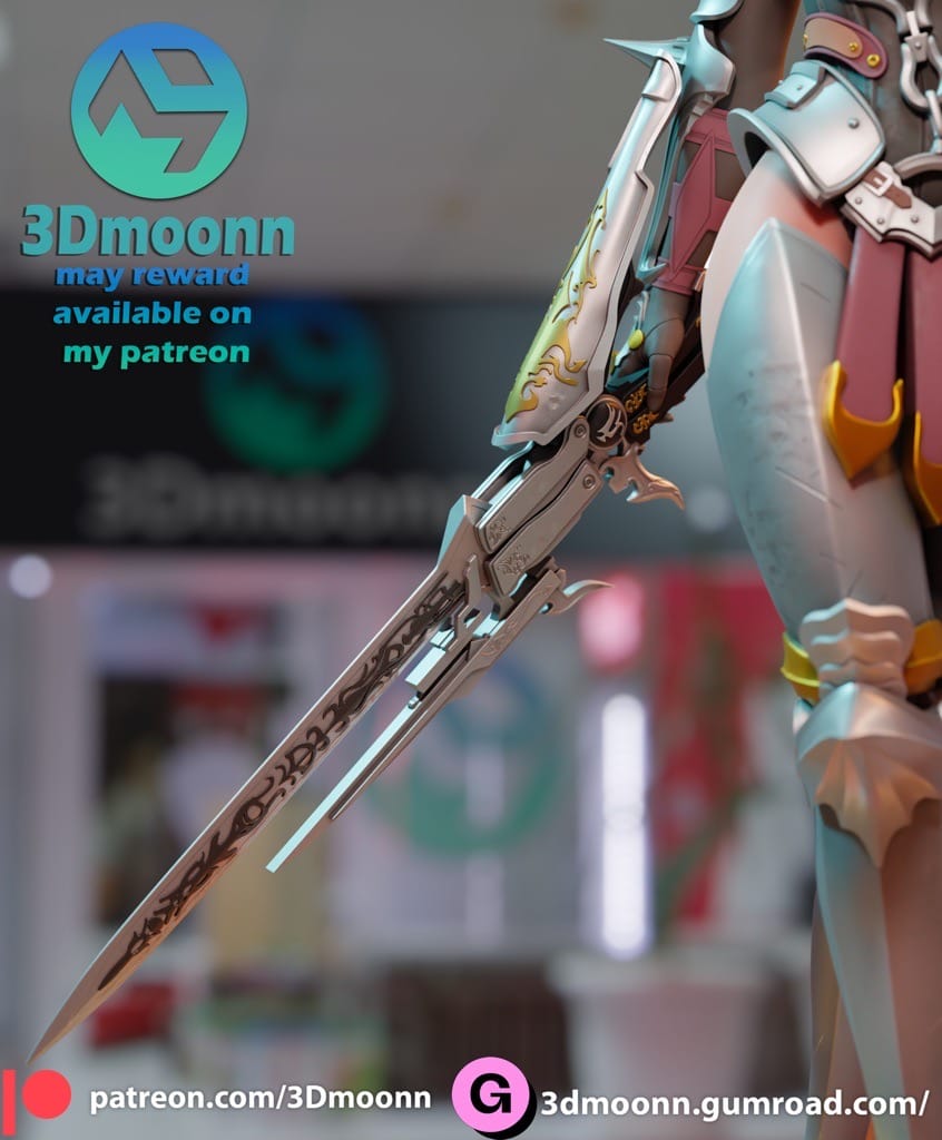 P站图纸印象馆 3Dmoonn KOF 拳皇 莉安娜·哈迪兰 3Dmoonn KOF 拳皇 莉安娜·哈迪兰