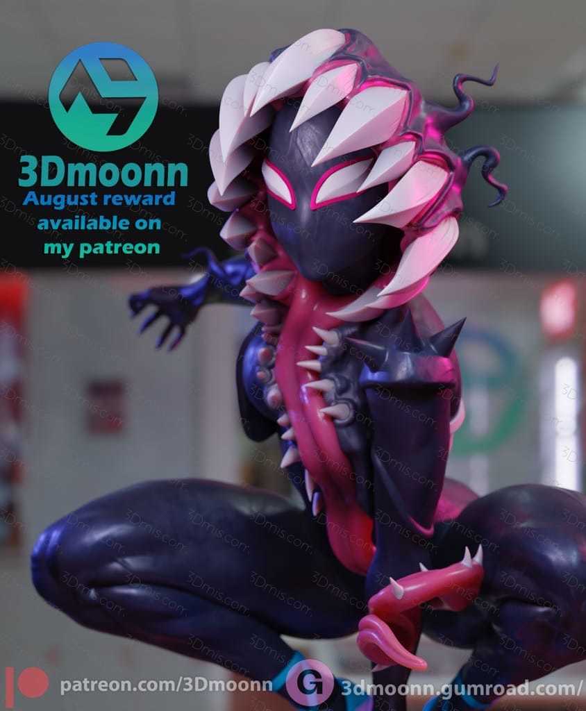 3Dmoonn 漫威 蜘蛛格温