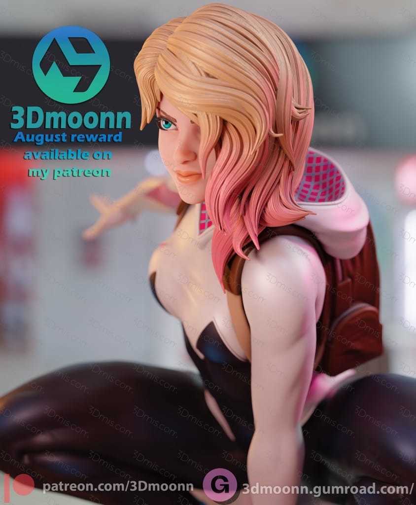 3Dmoonn 漫威 蜘蛛格温