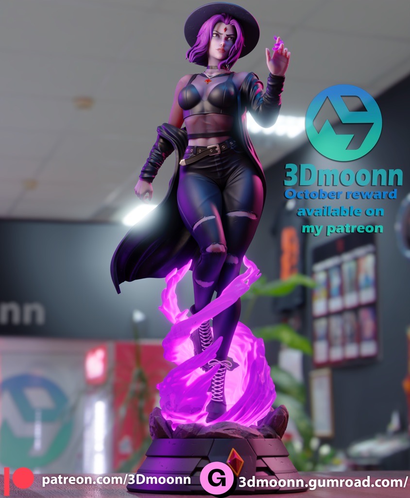 P站图纸印象馆 3Dmoonn DC漫画 渡鸦 3Dmoonn DC漫画 渡鸦