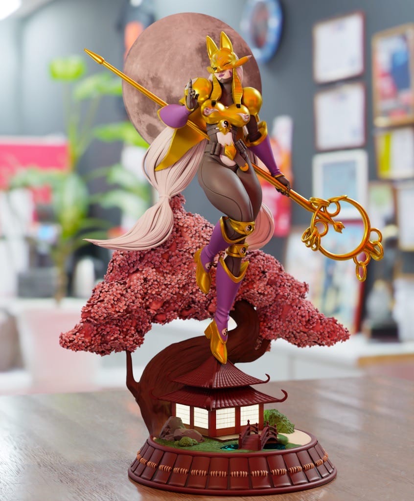 P站图纸印象馆 3Dmoonn 数码宝贝 沙古牙兽 3Dmoonn 数码宝贝 沙古牙兽