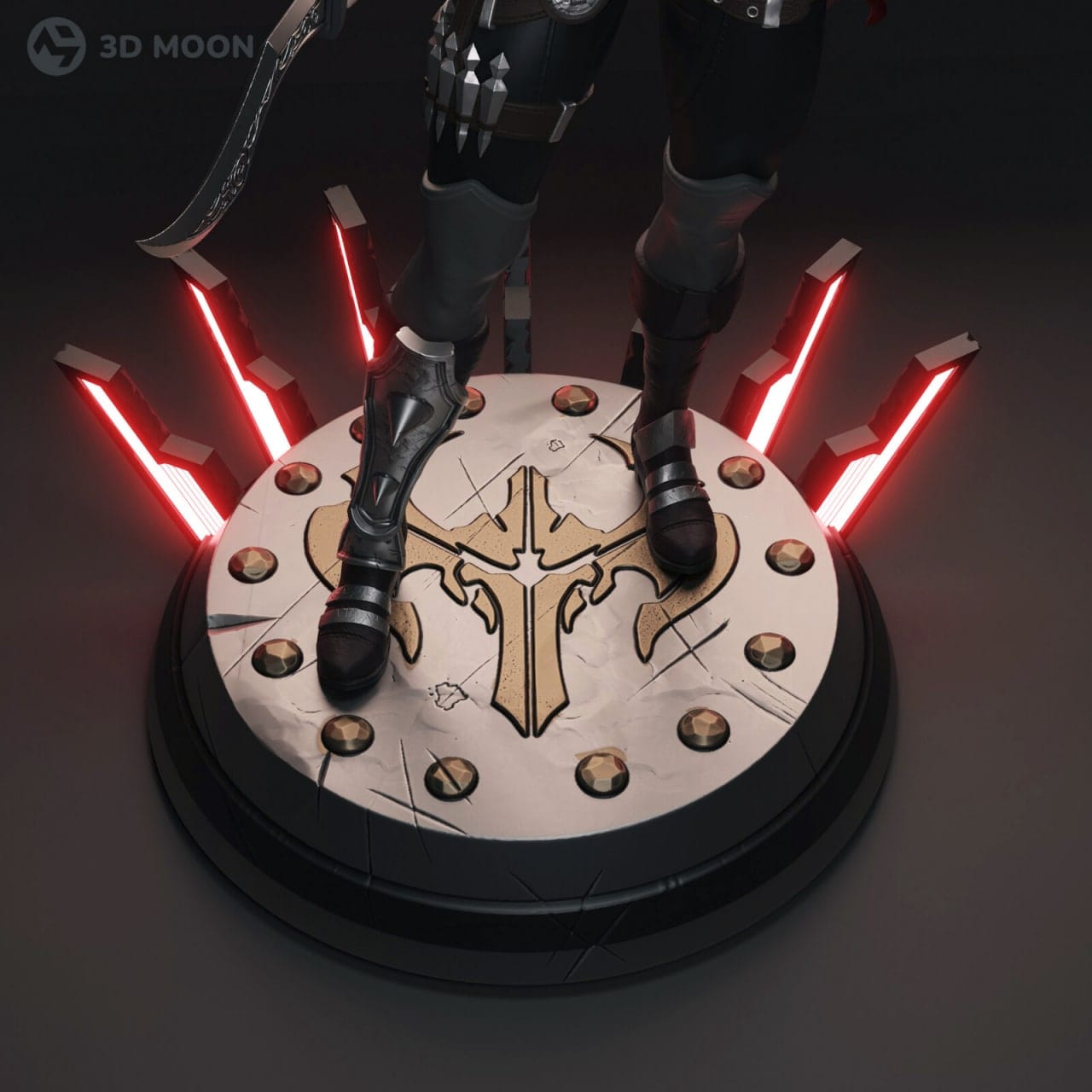 P站图纸印象馆 3Dmoonn 英雄联盟 卡特琳娜 3Dmoonn 英雄联盟 卡特琳娜