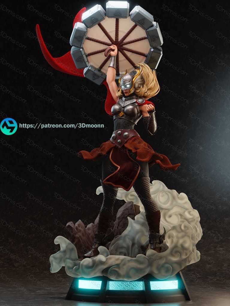 3Dmoonn 漫威 女武神简·福斯特