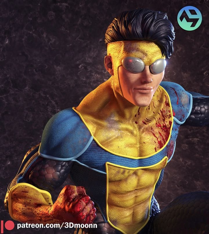 P站图纸印象馆 3Dmoonn 漫威 X-men 镭射眼 3Dmoonn 漫威 X-men 镭射眼