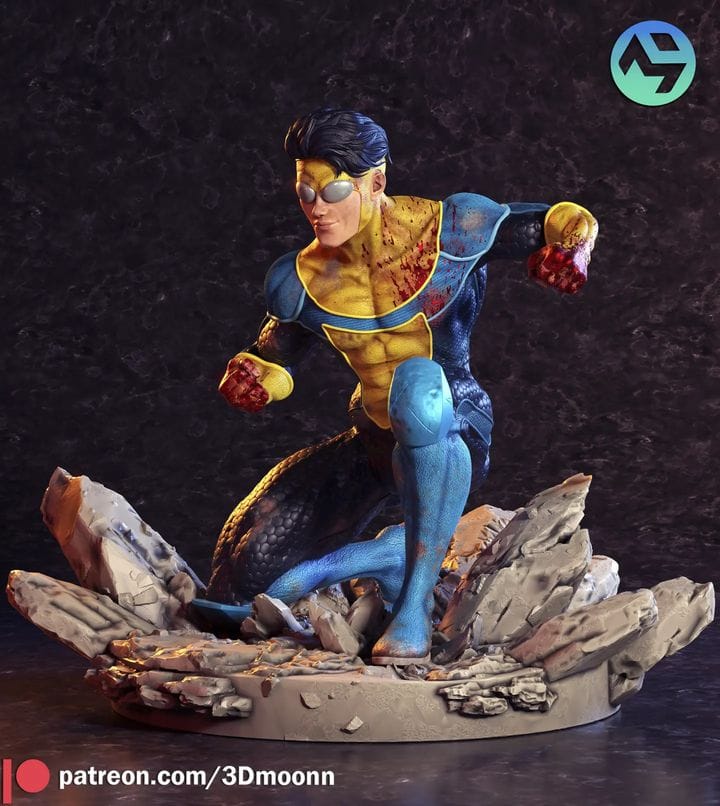 P站图纸印象馆 3Dmoonn 漫威 X-men 镭射眼 3Dmoonn 漫威 X-men 镭射眼