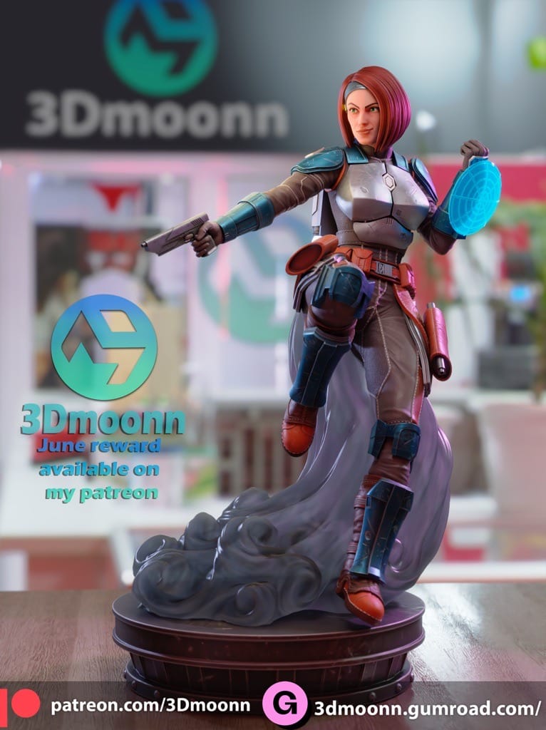 P站图纸印象馆 3Dmoonn 星球大战 博-卡坦·克里兹 3Dmoonn 星球大战 博-卡坦·克里兹