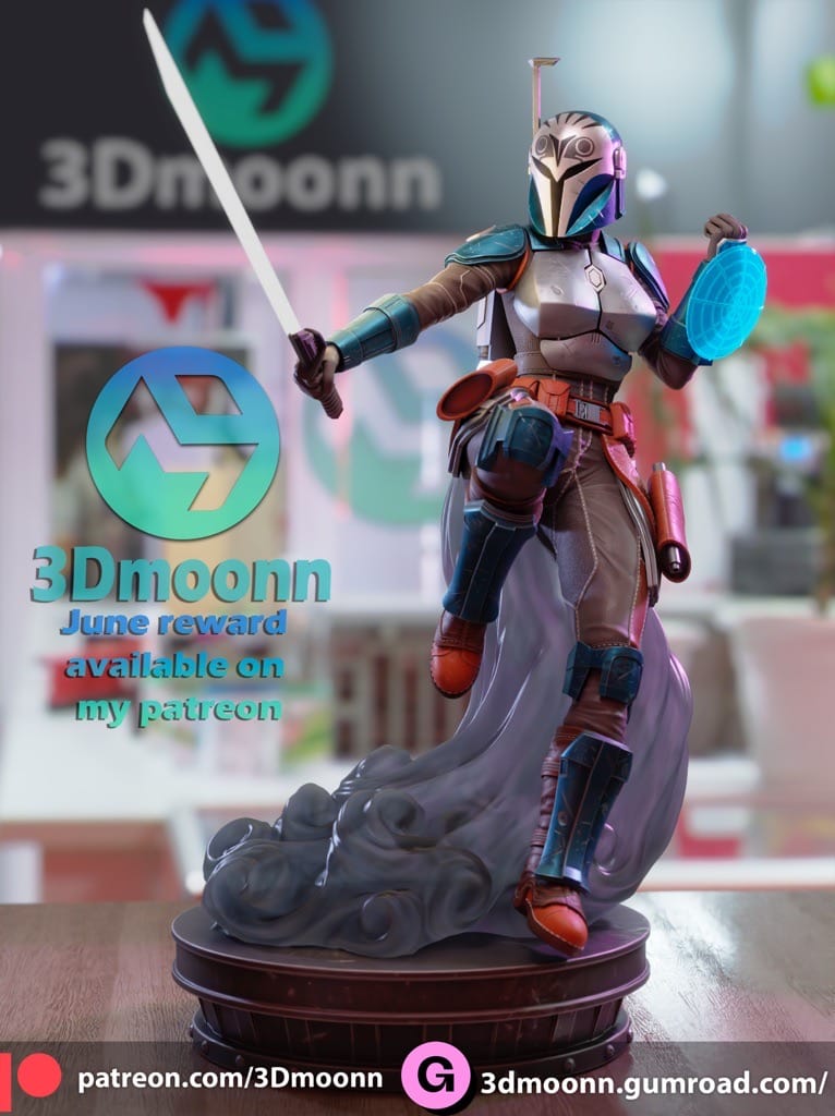 P站图纸印象馆 3Dmoonn 星球大战 博-卡坦·克里兹 3Dmoonn 星球大战 博-卡坦·克里兹