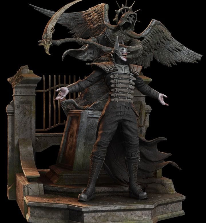 P站图纸印象馆 3Dmoonn DC漫画 狂笑之蝠 3Dmoonn DC漫画 狂笑之蝠