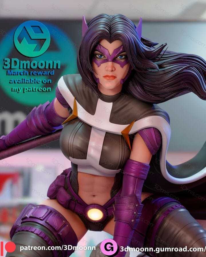 3Dmoonn DC漫画 蝙蝠侠 女猎手