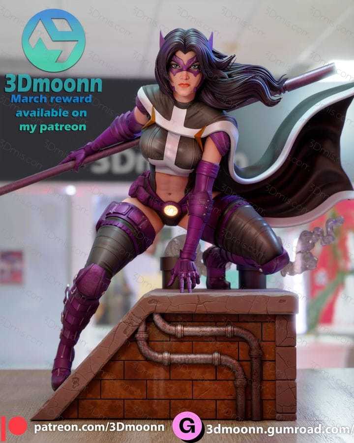 3Dmoonn DC漫画 蝙蝠侠 女猎手