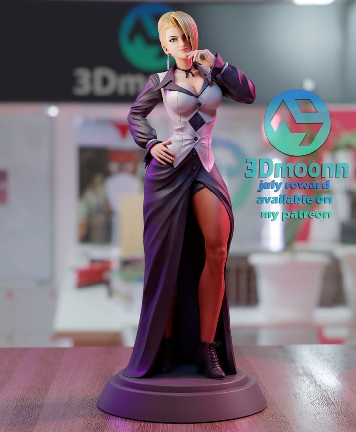P站图纸印象馆 3Dmoonn KOF 拳皇 麦卓/米卓 3Dmoonn KOF 拳皇 麦卓/米卓