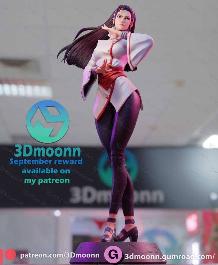 3Dmoonn KOF 拳皇神乐千鹤