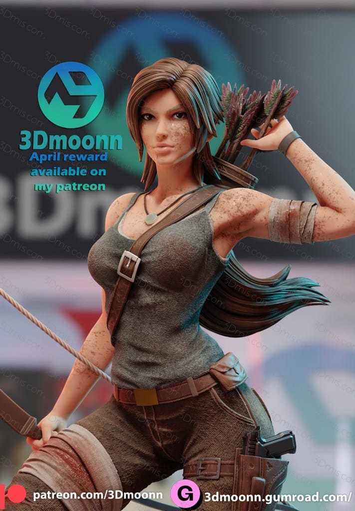 3Dmoonn 古墓丽影 劳拉·克劳馥