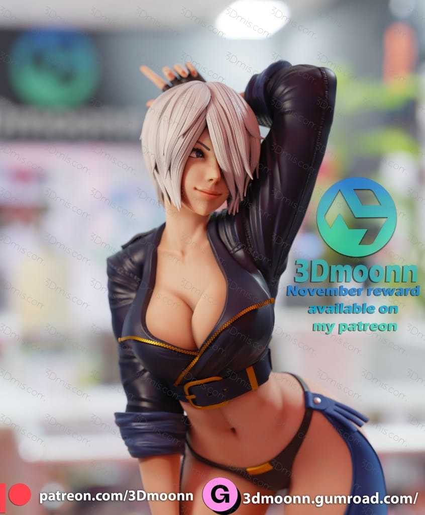 3Dmoonn KOF 拳皇 安琪儿
