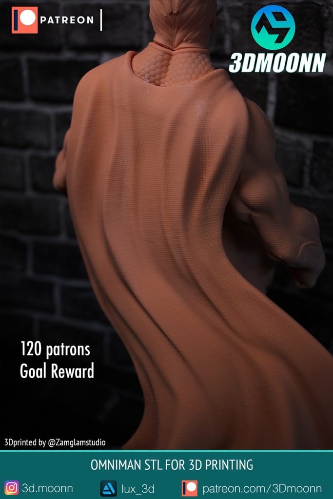 P站图纸印象馆 3Dmoonn 无敌少侠 OMNI MAN 3Dmoonn 无敌少侠 OMNI MAN