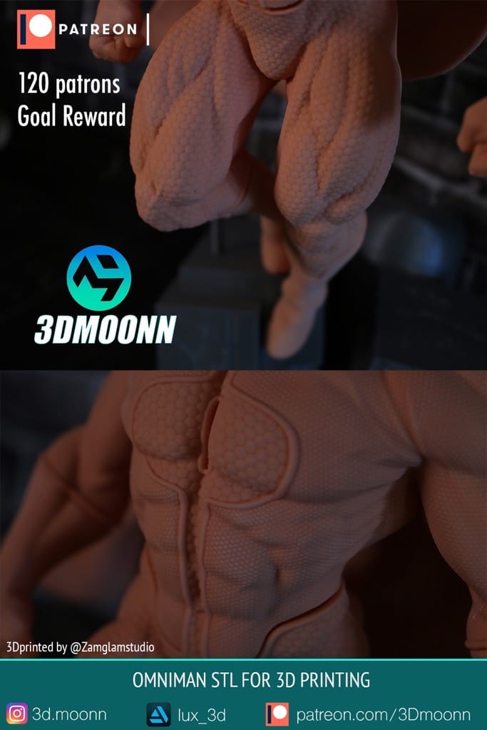 P站图纸印象馆 3Dmoonn 无敌少侠 OMNI MAN 3Dmoonn 无敌少侠 OMNI MAN