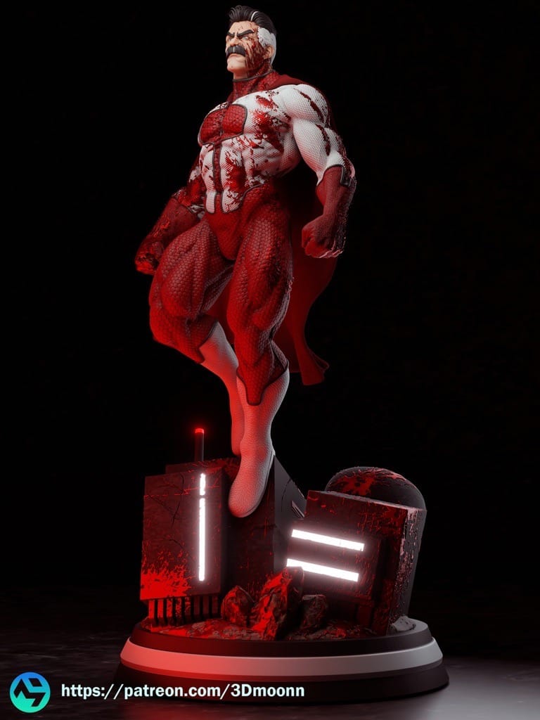 P站图纸印象馆 3Dmoonn 无敌少侠 OMNI MAN 3Dmoonn 无敌少侠 OMNI MAN