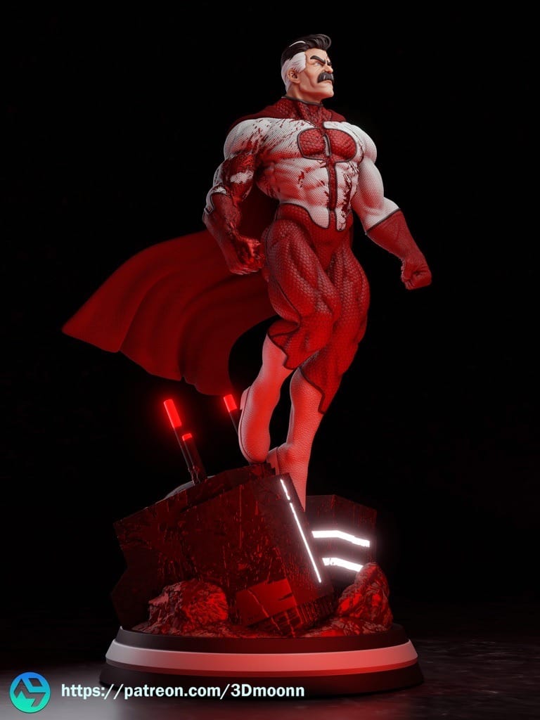 P站图纸印象馆 3Dmoonn 无敌少侠 OMNI MAN 3Dmoonn 无敌少侠 OMNI MAN