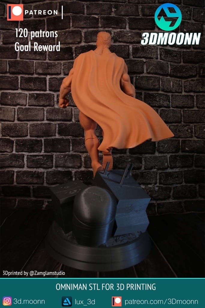 P站图纸印象馆 3Dmoonn 无敌少侠 OMNI MAN 3Dmoonn 无敌少侠 OMNI MAN