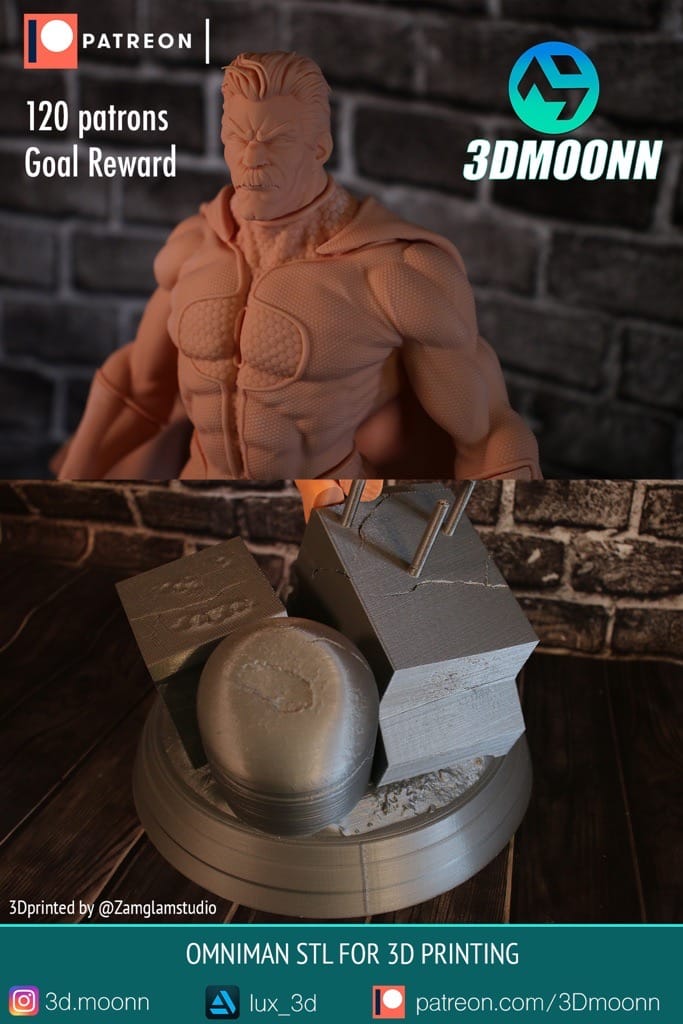 P站图纸印象馆 3Dmoonn 无敌少侠 OMNI MAN 3Dmoonn 无敌少侠 OMNI MAN