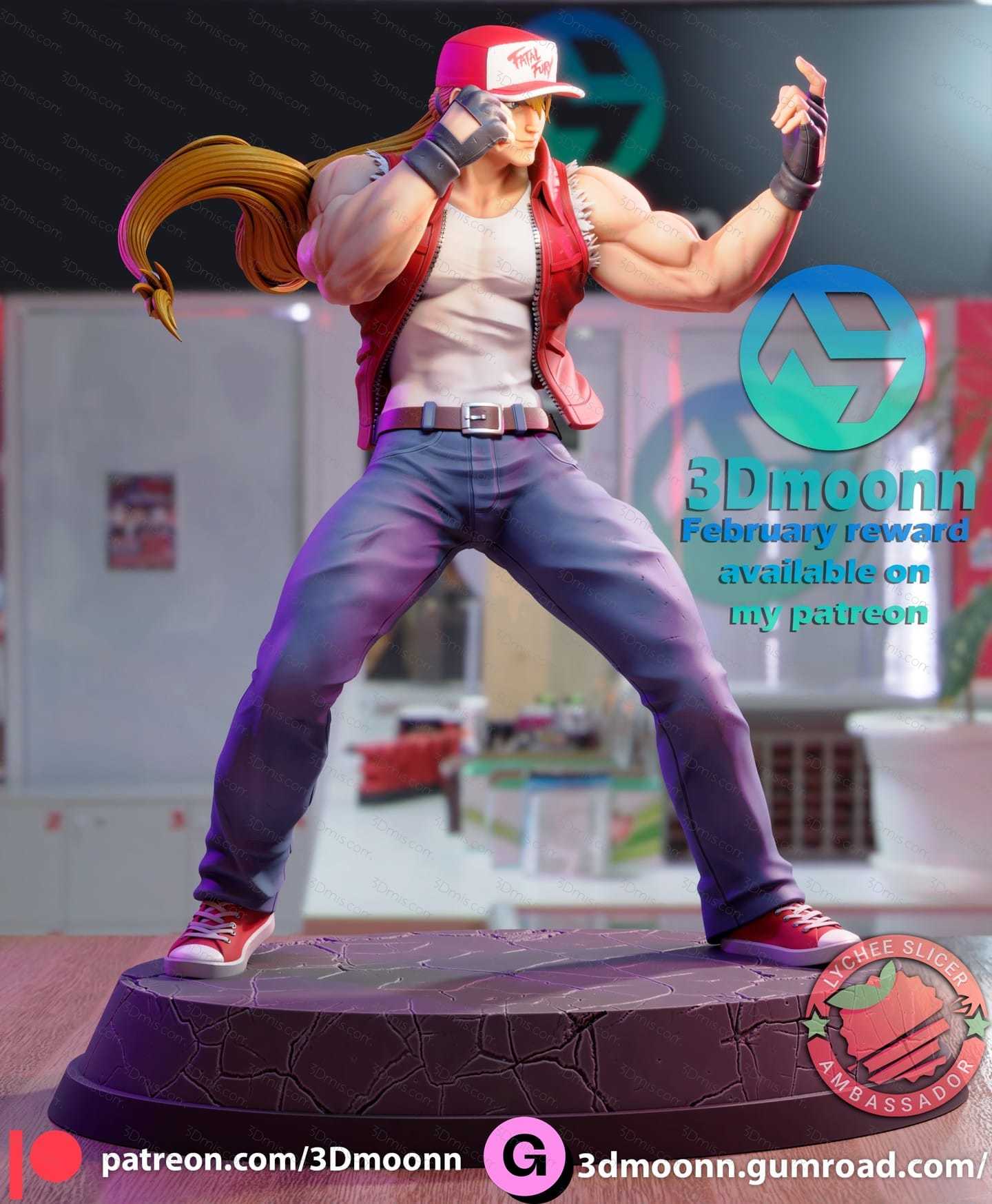 3Dmoonn KOF 拳皇 特瑞·博加德