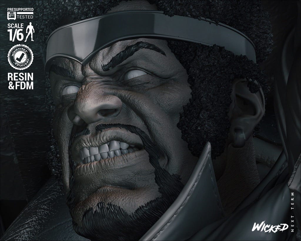 P站图纸印象馆 3DWicked 漫威 卢克·凯奇 3DWicked 漫威 卢克·凯奇