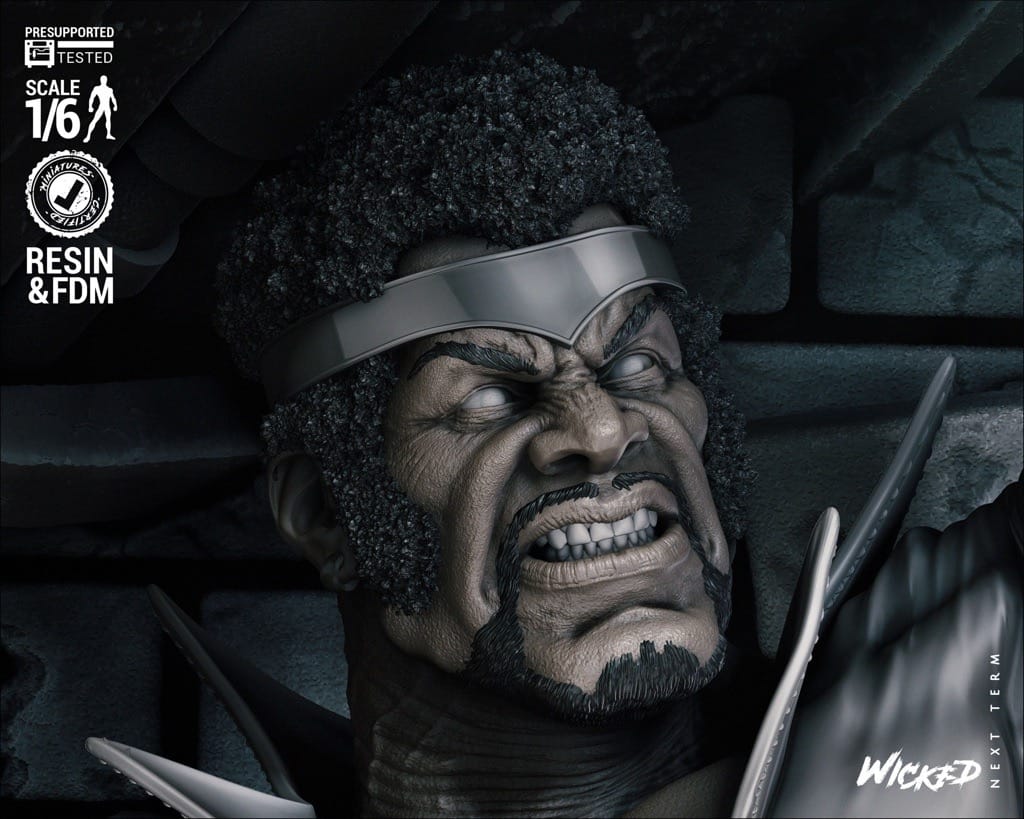 P站图纸印象馆 3DWicked 漫威 卢克·凯奇 3DWicked 漫威 卢克·凯奇