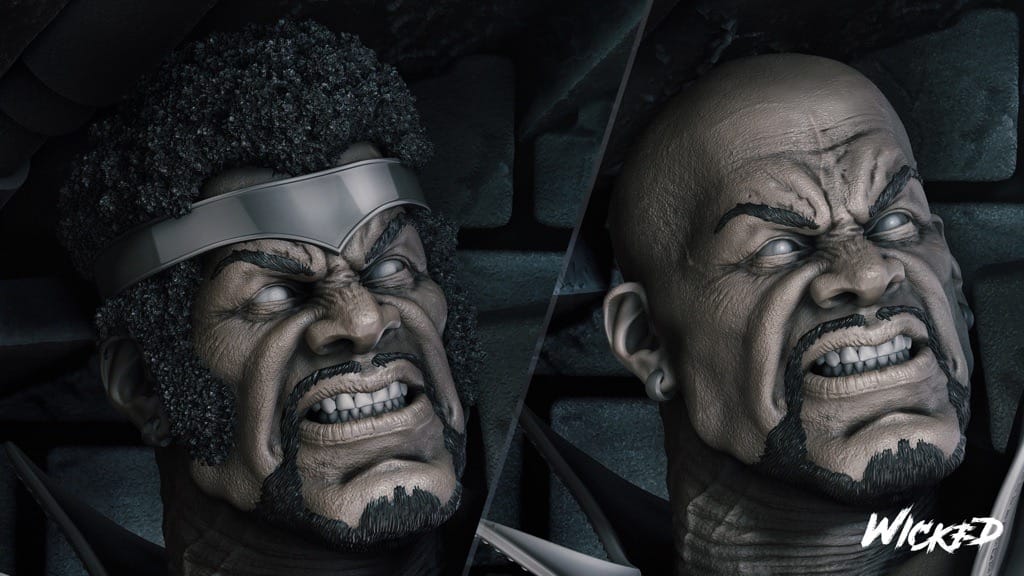 P站图纸印象馆 3DWicked 漫威 卢克·凯奇 3DWicked 漫威 卢克·凯奇